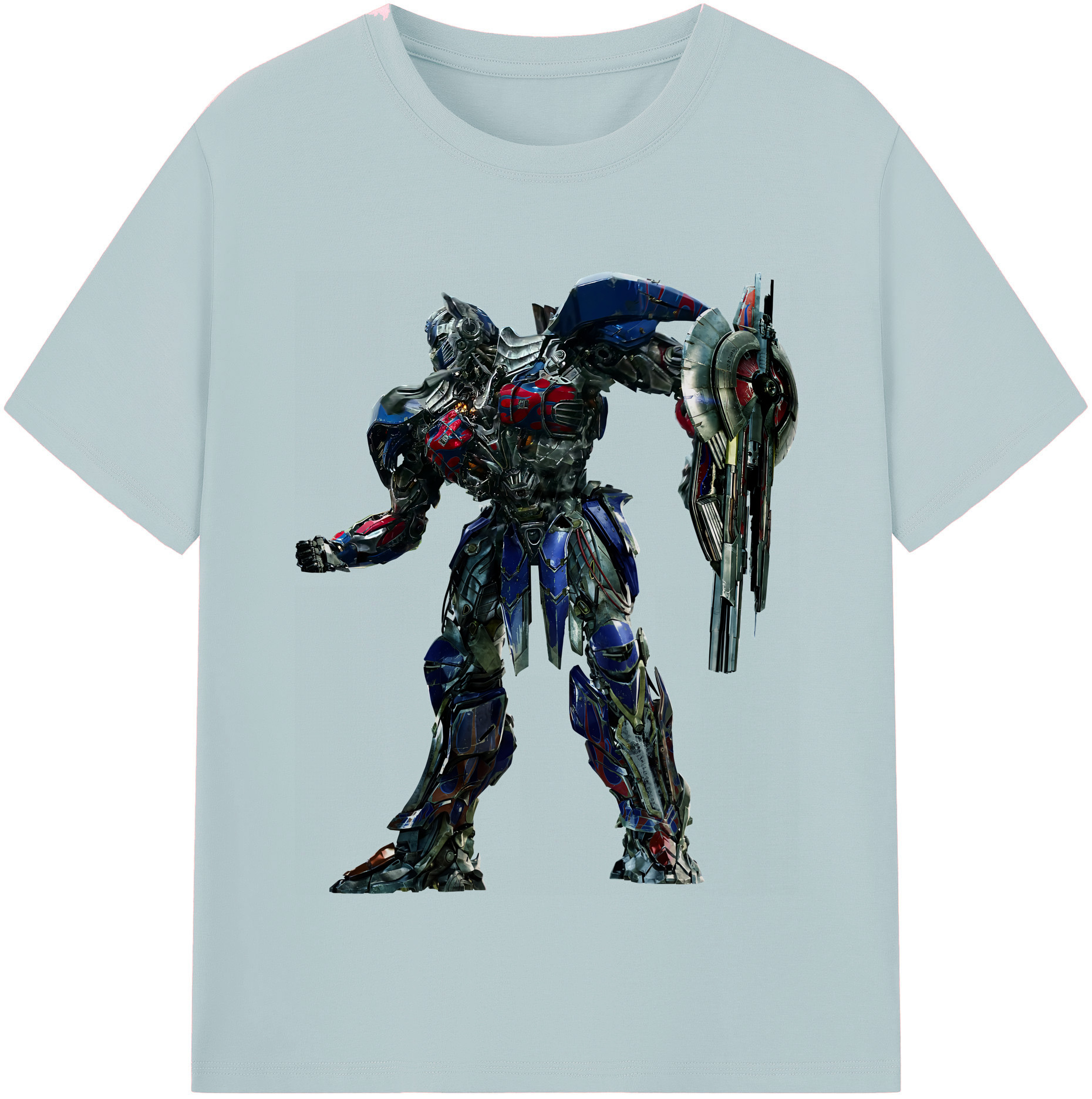 （画像用） Transformers トランスフォーマー 綿100％半袖Tシャツ（フロントプリント）